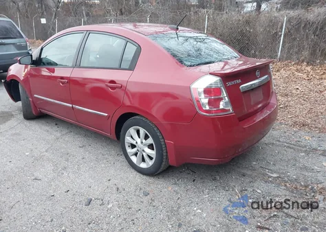 2011 Nissan Sentra 2.0Sl z USA, uszkodzony, nr VIN 3N1AB6AP8BL618141